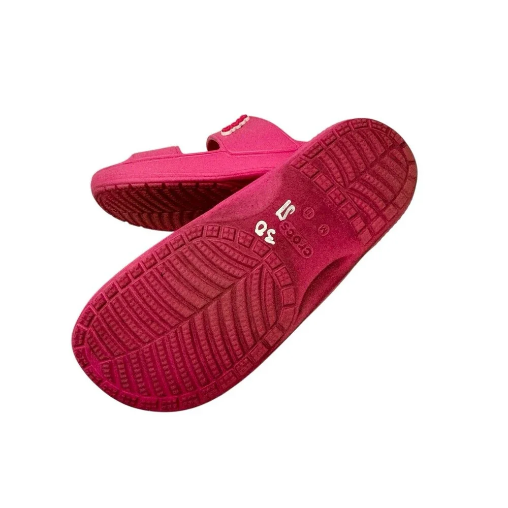 Classic Crocs Sandals  Electric Pink 206761 Men Sz 11 Mens